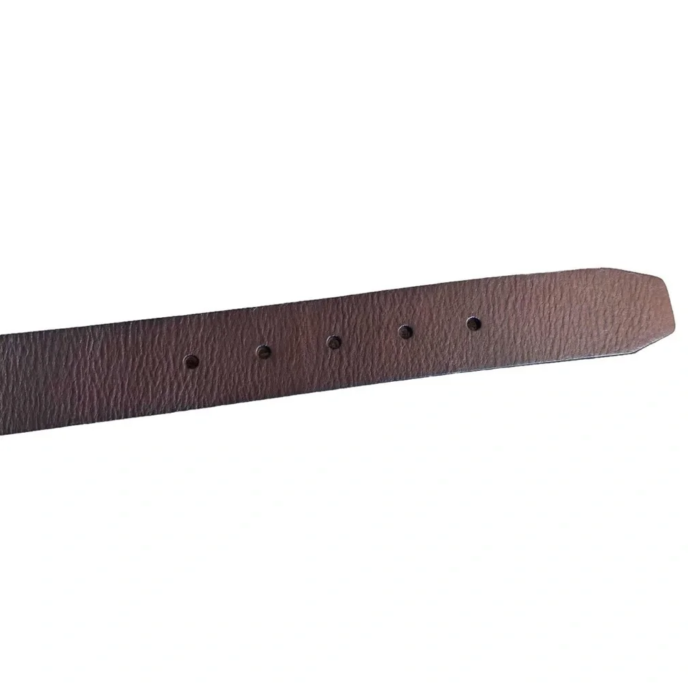 Land’s End Mens Casual Brown Leather Belt Size 42